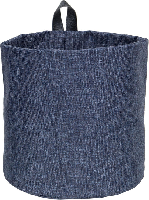 Bigso Box of Sweden Soft Hang Around Hanging Storage Basket Small | For Organizing Everyday Necessities | Collapsible Wall Hanging Storage Basket ...