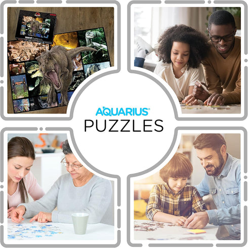 AQUARIUS Jurassic World Collage Puzzle (1000 Piece Jigsaw Puzzle) - Officially Licensed Jurassic World Merchandise & Collectibles - Glare Free - P...