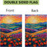 Fall Garden Flag, Oil Painting Tulip Garden Flag, 12x18 Inches Double Sided Burlap, Floral Garden Flag, Yard Lawn Flag, Outdoor Patio House Decor ...