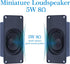 Miniature Loudspeaker 5 Watt 8 Ohm Passive Enclosed Audio/Woofer Speaker Compatible with Arduino Board. JST-PH 2.0 mm 2-Pin Interface, for a Varie...