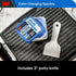 3M High Strength Spackling Compound 12 oz. and Putty Knife, Color Changing, Applies Blue, Dries White, Ideal for Use on Drywall, Plaster, Stoccu a...