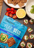Flackers Organic Sea Salt Flaxseed Crackers, 5 Ounce 1-Pack, Gluten Free, Non GMO, Vegan, Keto Snack, 9g Fiber, 1g Net Carb...
