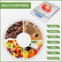 Digital Kitchen Scale – Battery Operated Highly Accurate Stainless Steel Abs Plastic Food Scale - Full Tare Function in 3kg/0.1g Gm and Oz for Wei...
