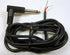 Philmore 6-Ft 1/4" 6.35mm Mono Right Angle Male Plug to Bare Wire Fully Shielded Audio Cable; CA47...