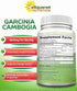 100% Pure Garcinia Cambogia Extract - 120 Capsules, Ultra High Strength HCA, Natural Weight Loss Diet Pills XT, Best Extreme Fat Burner Slim & Det...