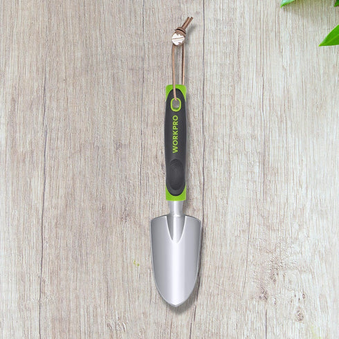 WORKPRO W152003 Garden and Flowerbed Hand Trowel, Heavy Duty Cast-Aluminum (Single Pack)...