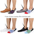 Mottee&Zconia Mens No Show Low Cut Cotton Socks Mesh Top Anti-slip Casual Sock 6 Pairs size 5-8...
