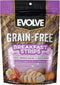 Evolve Grain Free Turkey, Bacon and Egg Flavored Breakfast Strips Dog Treats, 6oz...