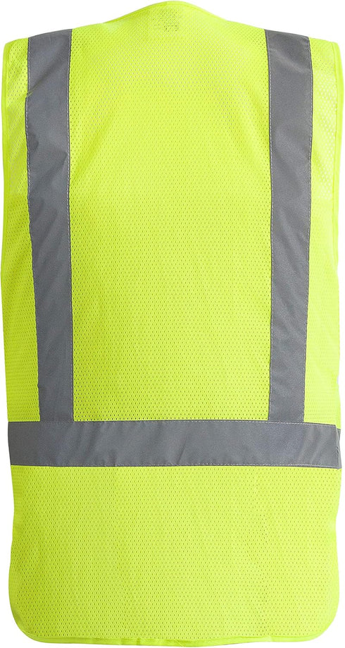 NYOrtho High Reflective Vest - Construction Vest - Universal Fit - ANSI/ISEA Class 2 - Sweat-Free With Reflective Material - Safety Vest For Men -...