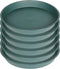 6 Pack of Bird Bath Bowl 8 inch, 8 10 12 14 16 18 20 inch Heavy Duty BirdBath Bowls only, Durable Plastic Round Large Plant Saucer Dish for Garden...
