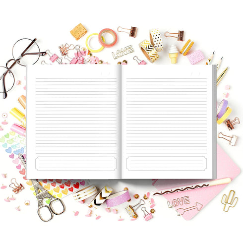 Throw Kindness Around Like Confetti: Notebook & Journal: Navy Blue with Teal, Gold & White...
