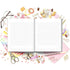 Throw Kindness Around Like Confetti: Notebook & Journal: Navy Blue with Teal, Gold & White...