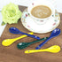 4.8” Ceramic Spoon Small Coffee Spoon Stir-stirring Spoon Asian Ceramic Spoons for Coffee Tea Yogurt Sauce Sugar Salt and Desserts Demitasse Espre...