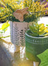 Karma, Footed Ceramic Planter Set of 2, Modern Boho Planters, Ceramic Footed Planters, Hello Sunshine...