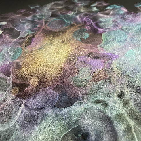 Pixiss Iridescent Color Changing Alcohol Ink Set - 5 Shades of Alcohol Ink for Epoxy Resin Supplies, Yupo Paper, Tumblers, Coasters - Resin Colora...