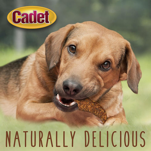 Cadet Gourmet Duck Jerky Dog Treats - Healthy & Natural Duck Dog Training Treats for Small & Large Dogs - Inspected & Tested in USA (14 oz.)...