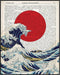 Posterizer 1 pcs-Wave off Kanagawa Japanese Dictionary Art-Abstract & Modern Art-Retro Art- Gift for Men Women Entrepreneur Teens-Decor for Home &...