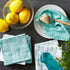 DII Basic Terry Collection Windowpane Dishcloth Set, 12x12, Aqua, 6 Piece...