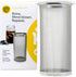 Brew Tube Cold Brew Coffee Filter – Stainless Steel Reusable Mesh for Wide Mouth Mason Jars (1–2 Quart), Airtight DIY Iced Coffee & Tea Maker...