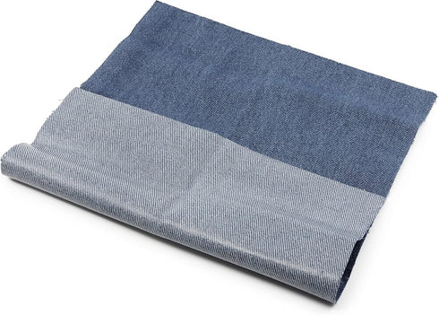 Dritz Denim Iron-On Patching Cloth, 9 x 12-Inch, 1 Count, Faded Blue...