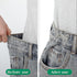 4 Sets Butterfly Pant Waist Tightener, Adjustable Waist Buckle Set Detachable Button Tightener Button Adjuster Buttons Pins for Pants Jeans Skirts...