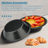 5 inch Small Pie Pan, 4 Pack Nonstick Round Cake Bread and Meat Tins for Oven and Instant Pot Baking...