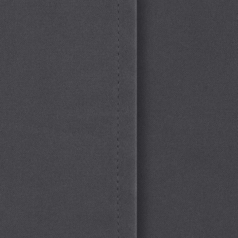 Deconovo Blackout Door Curtain – Thermal Insulated Blackout Window Cover for French & Front Doors with Adjustable Tieback, Room Darkening, Energy ...
