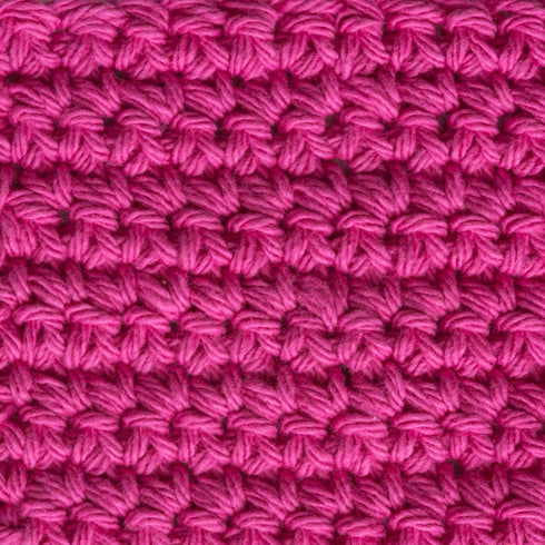 Lily Sugar 'N Cream The Original Solid Yarn, 2.5oz, Medium 4 Gauge, 100% Cotton - Hot Pink - Machine Wash & Dry...