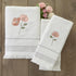 SKL HOME by Saturday Knight Ltd. - U1108010830203 Misty Floral 2-Piece Hand Towel Set, White...