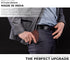 Real Leather Mens Trifold Wallet RFID Blocking Slim Minimalist Front Pocket - Thin & Stylish with ID Window in Gift Box...