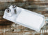 Calypso Basics, Sandwich Melamine Tidbit Tray, White, (06300)...
