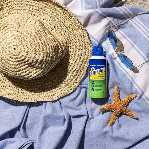 Solarcaine Aloe Sunburn Relief Spray with 4% Lidocaine - After Sun Care Relief Spray for Burns, Scrapes & Itch - Aloe Spray to Soothe, Cool & Repl...