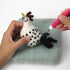 Woolbuddy Needle Felting 100% Woolen Mat (Light green)...