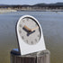 Wooden Silent Non-Ticking Battery Operated Decorative Small Mini Analog Modern Shelf Desk Table Mantel Clock for Home, Office, Living Room, Bed Ro...
