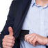 Alpine Swiss RFID Dermot Money Clip Front Pocket Wallet For Men Leather Comes in a Gift Box Black...