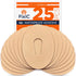 FixiC – Adhesive Patches for G6 – 25 Pack Premium Waterproof Adhesive Patches – Pre-Cut Back Paper – Adhesive Patch for G6 – Long Fixation! (Tan)...