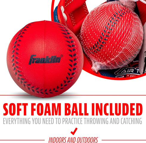 Franklin Sports Air Tech Adapt Series 8.5" Teeball Glove: Right Handed Thrower...