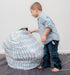 Baby Car Seat & Nursing Cover & Drawstring Carry Bag in Cute Feather Design Shower Gift Breathable Stretchy Universal 4 in 1 Multi-Use Infant Cars...