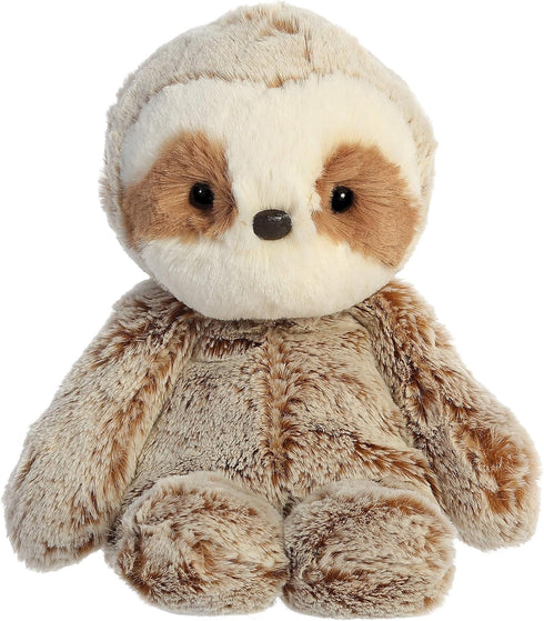 Aurora® Snuggly Sweet & Softer™ Sloth Stuffed Animal - Comforting Companion - Imaginative Play - Brown 9 Inches...