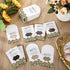 Fumete 50 Pcs Baby Shower Party Favor Baby Shower Seed Packet Baby in Bloom Kraft Bags with Window Seed Envelopes Resealable Seed Organizer Storag...