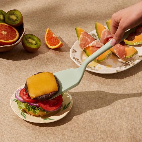GIR: Get It Right Premium Silicone Ultimate Turner - Non-Stick Heat Resistant Turner - Ideal for BBQs & Cookouts -Able to Lift, Flip and Transfer ...