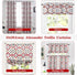 DriftAway Alexander Pattern Match Blackout Valances for Windows 250GSM Geometric Moroccan Mid Century Rod Pocket 52 Inch by 14 Inch Plus 1.75 Inch...