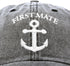 DALIX First Mate Hat Sailing Baseball Cap Sailor Gift Men Women Vintage...