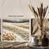 Posterizer 1 pcs-snowy winter flowers scene in oil painting style-8-Landscape & Nature Art-Floral & Botanical Art- Dining Room Decor- unframed wal...