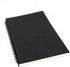 8.65 x 5.9 Inch 1 Pack College Ruled Notebook, Soft Black Cover Spiral Notebook, Memo Notepad Sketchbook, Students Office Business Diary Spiral Bo...