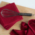 Now Designs Ripple Kitchen Dishcloth, Set of 4, Carmine Red...