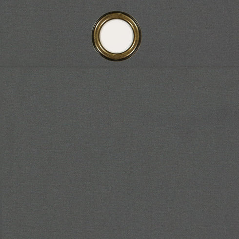 ECLIPSE Microfiber Modern Blackout Thermal Grommet Window Curtain for Bedroom, 42" x 84", Smoke, 1 Panel...