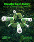 EBL AA Rechargeable Batteries 1.2V 2500mAh High Performance Pre-Charged AA Batteries - 4 Pack...