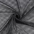 BENECREAT 2yard Black Mesh Fabric, Polyester Hexagon Tulle Netting for Bag Making, Inner Linings and Wash Bags, 61 inch Wide...