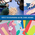 U.S. Art Supply 9" x 12" Self-Healing Cutting Mat 5-Ply - Double-Sided Pink/Blue Craft Mat, Non-Slip Cutting Mats for Crafts, Sewing, Quilting, Sc...
